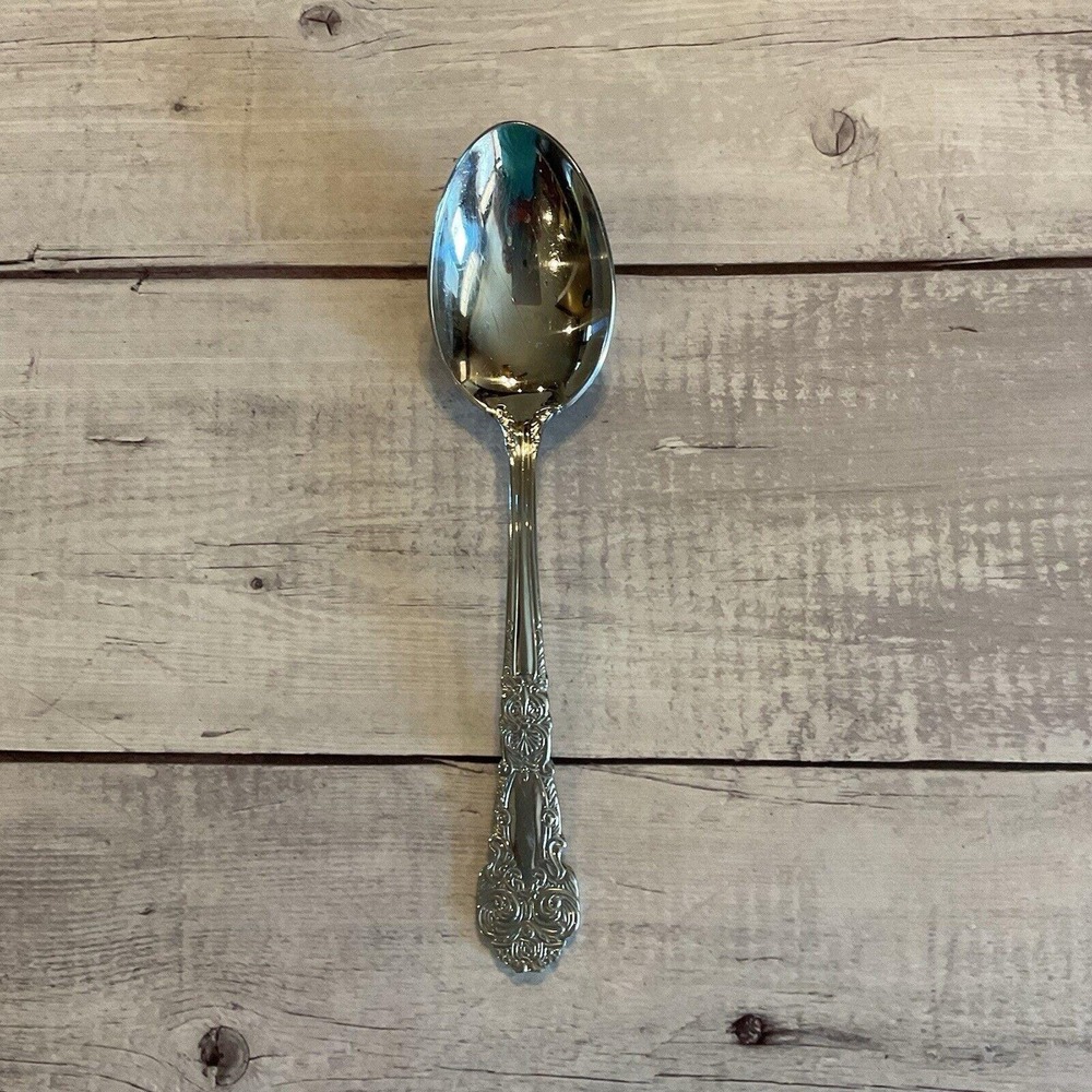 Reed & Barton Stainless Flatware Renaissance Serving Spoon Tablespoon
